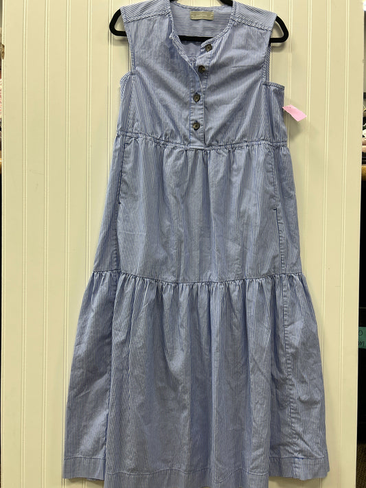 Dress Casual Maxi By Everlane In Blue, Size:Xs