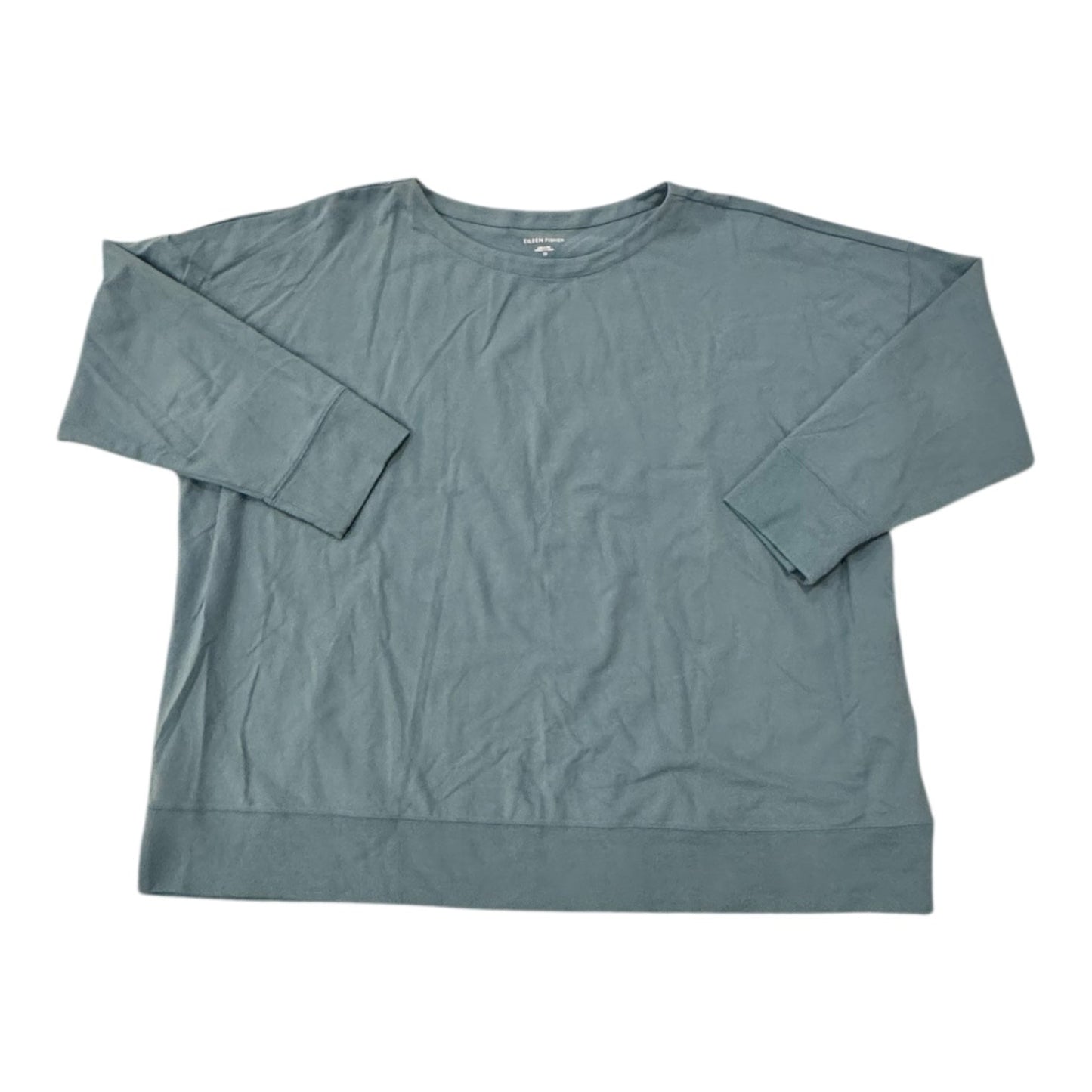 Top Ls Designer By Eileen Fisher In Blue, Size:3X