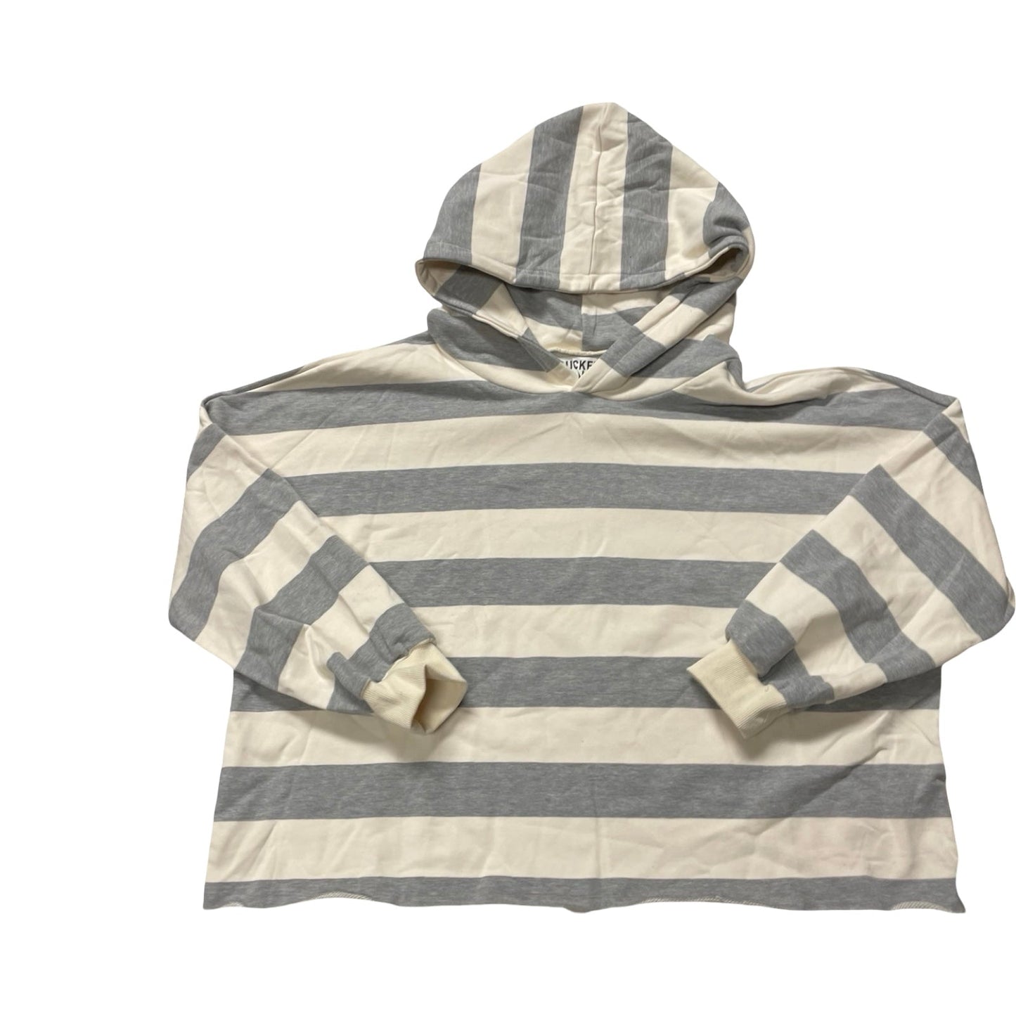 Sweatshirt Hoodie By Sunday Best In Striped Pattern, Size:L