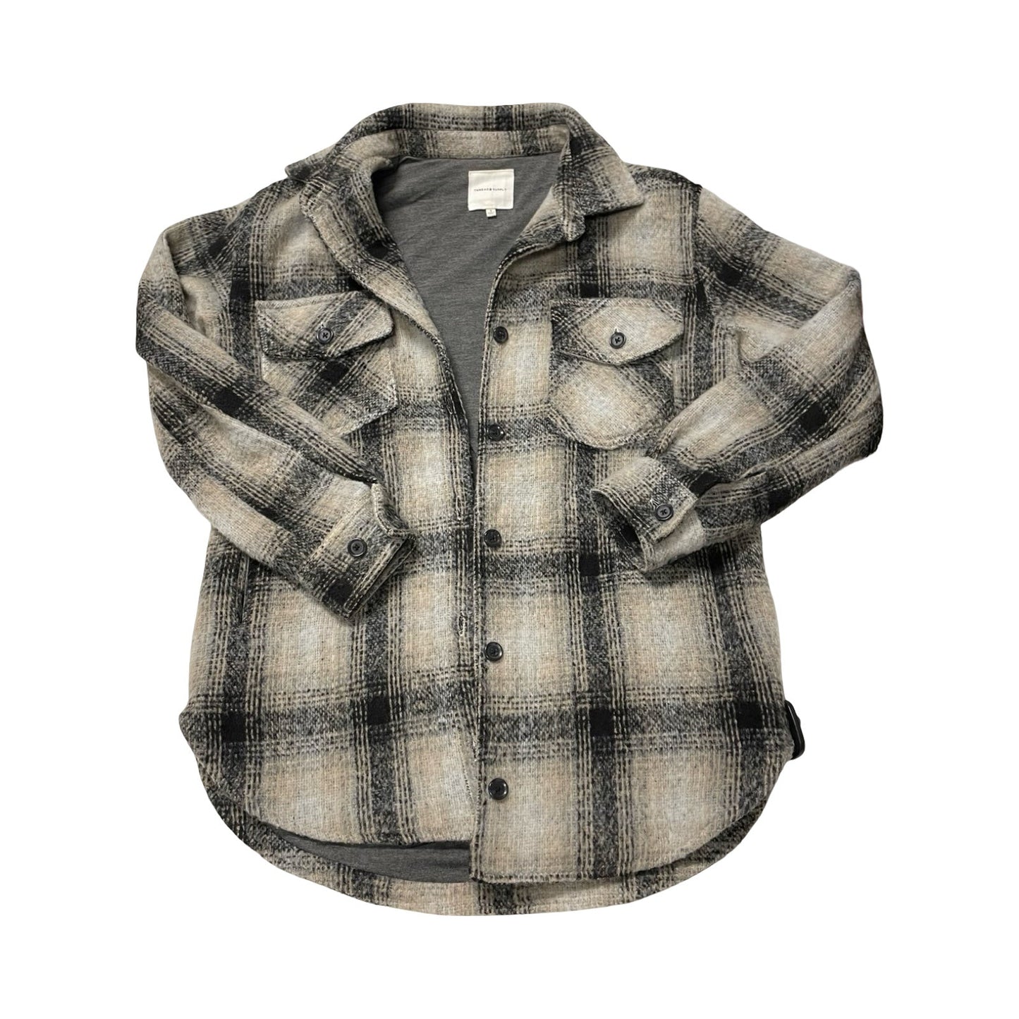 Jacket Shirt By Thread And Supply In Multi, Size:S