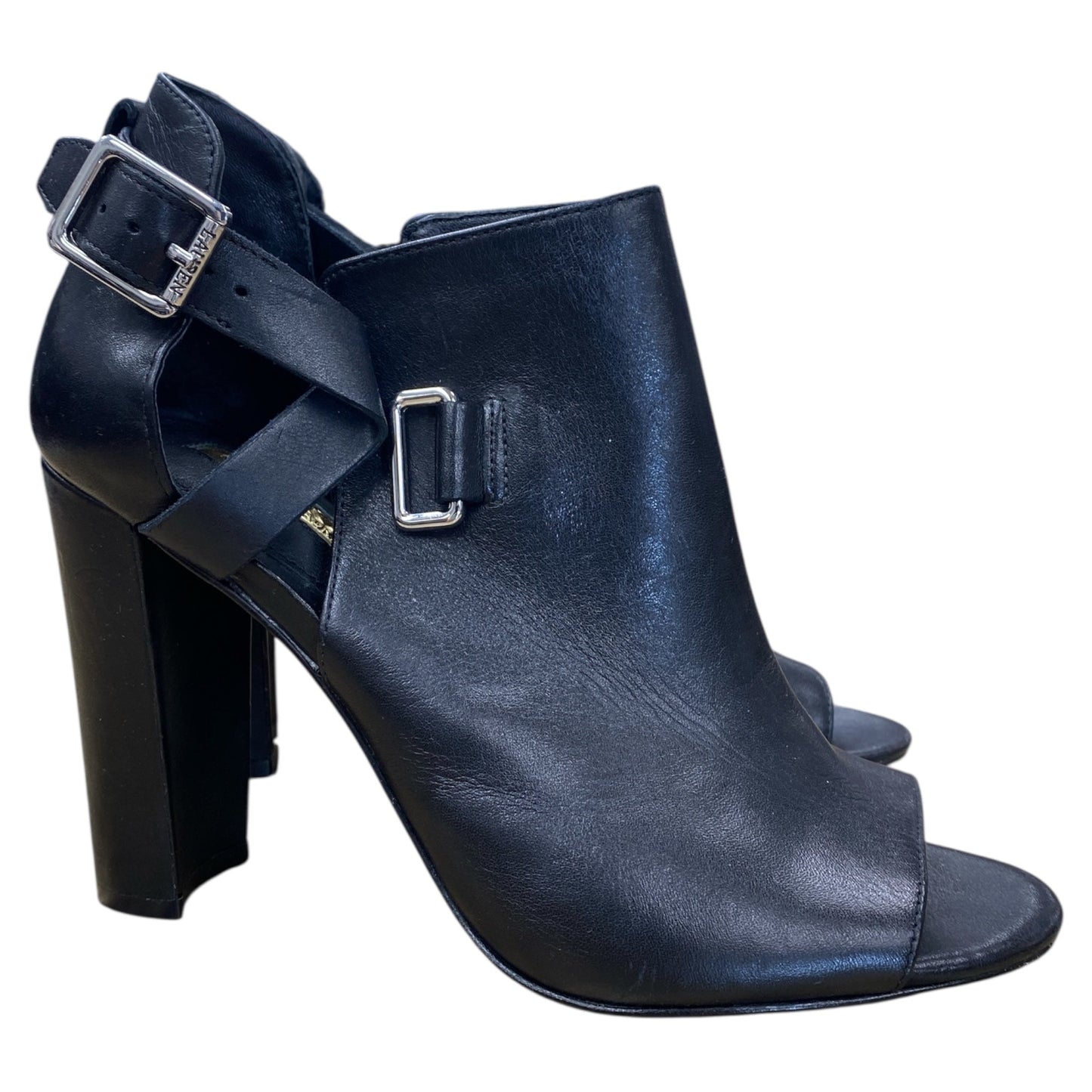 Shoes Heels Block By Lauren By Ralph Lauren In Black, Size:7