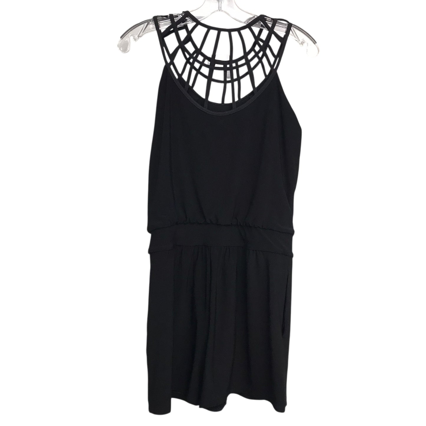 Romper By White House Black Market In Black, Size:Xs
