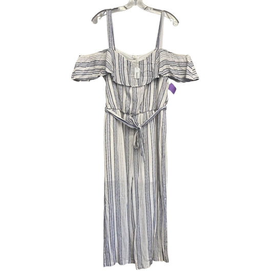 Jumpsuit By C In Blue & Purple, Size:Xl