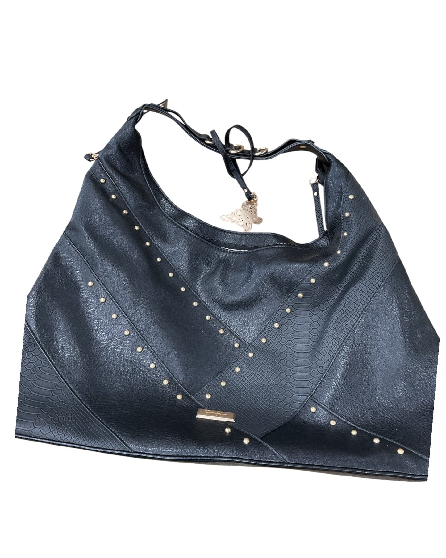 Handbag By Jessica Simpson In Black, Size:Large