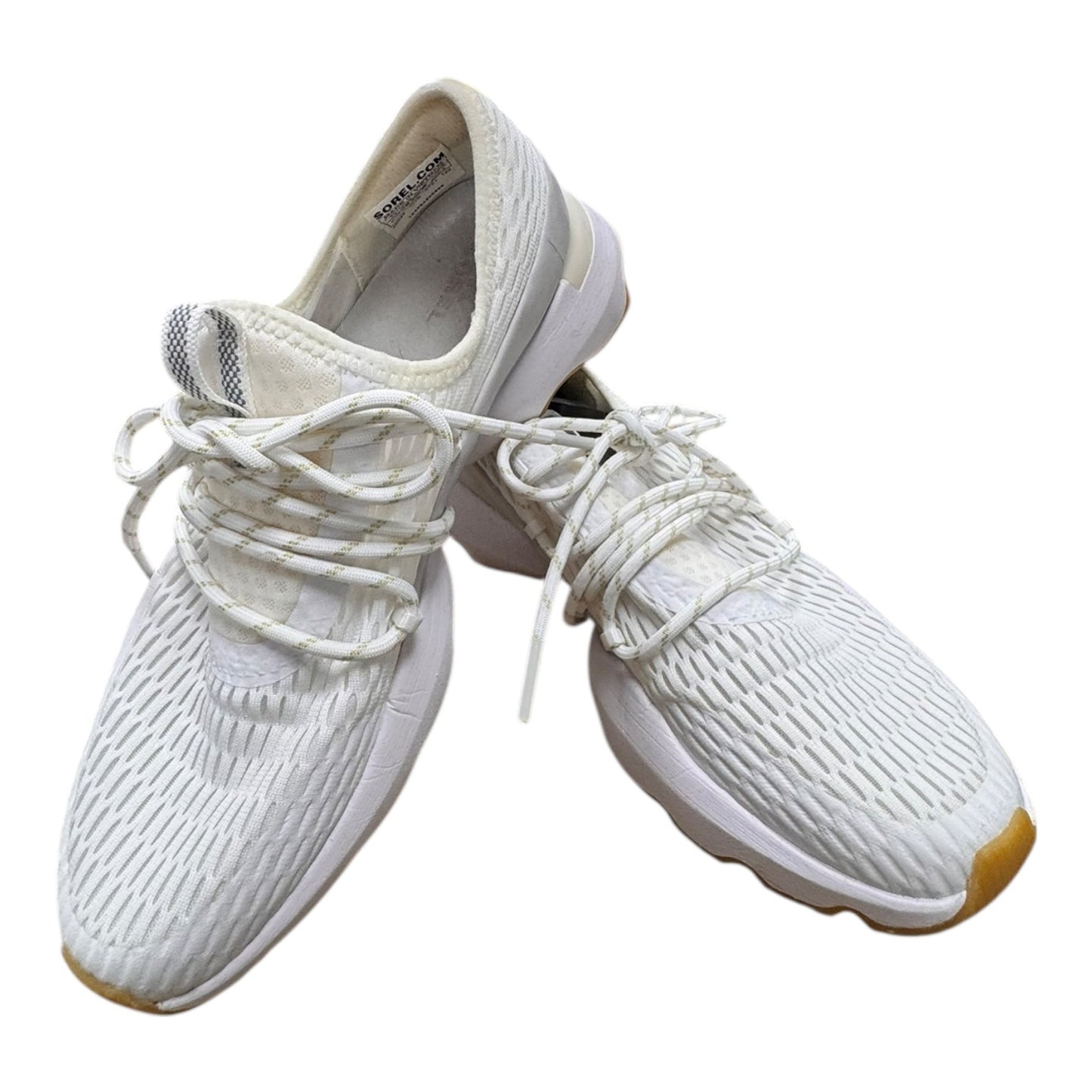 Shoes Designer By Sorel In White, Size:5.5