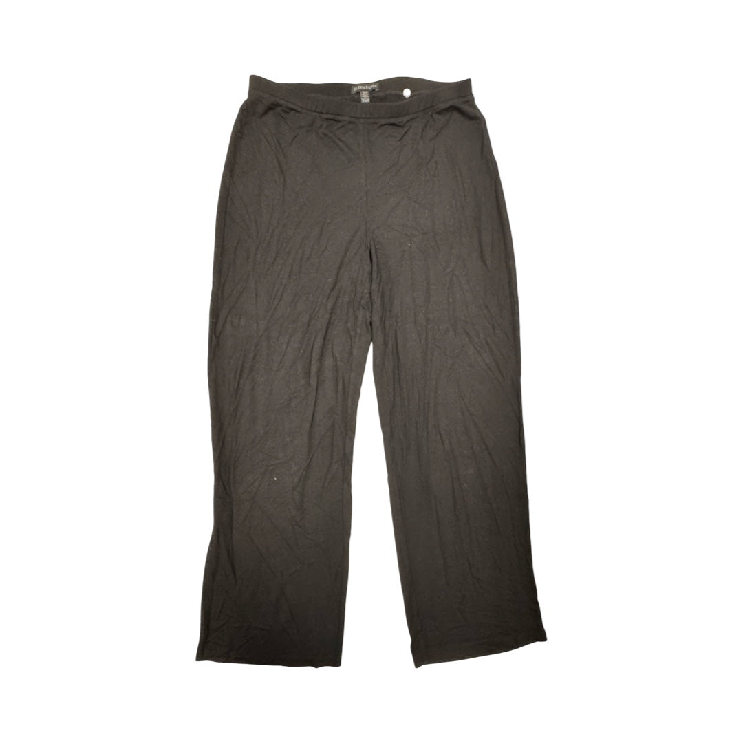 Pants Designer By Eileen Fisher In Black, Size:S