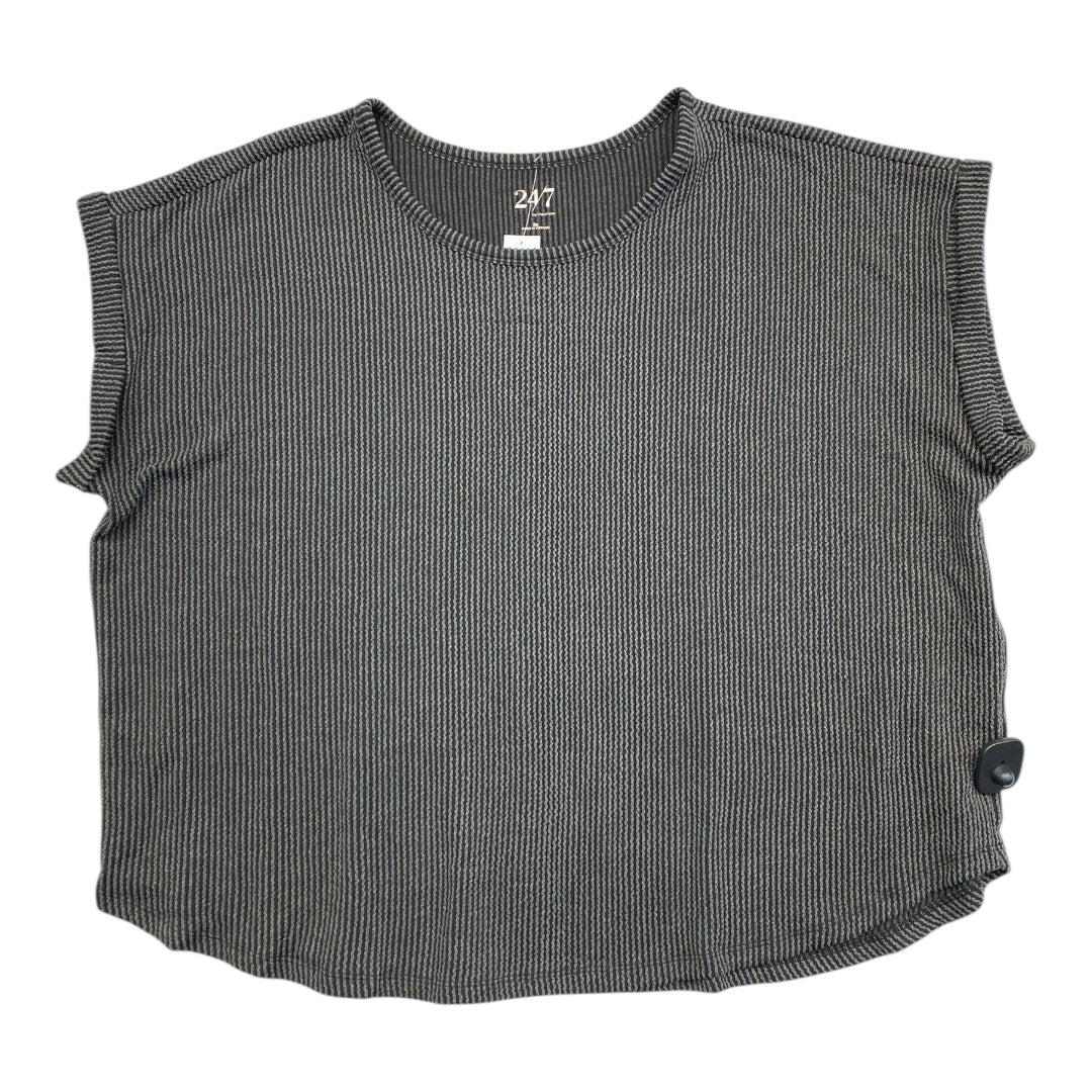 Top Ss By Maurices In Black, Size:3X