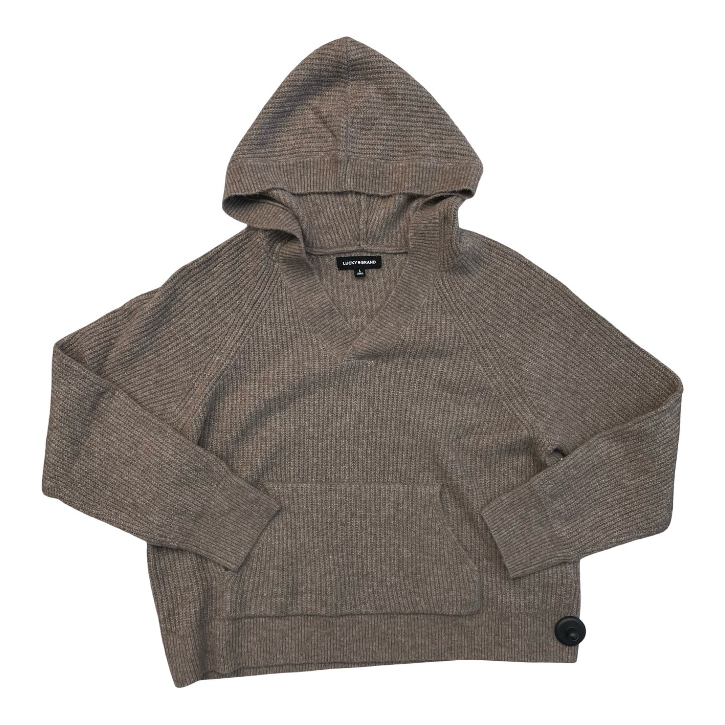 Sweater By Lucky Brand In Taupe