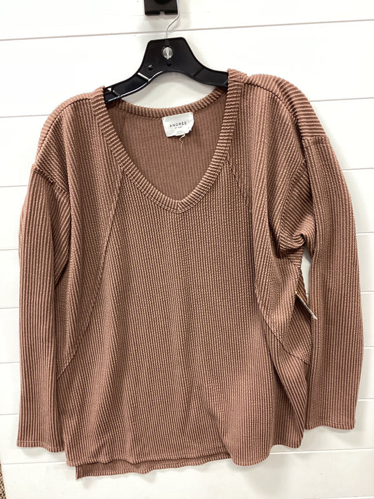 Top Ls By Andree By Unit In Brown, Size:S