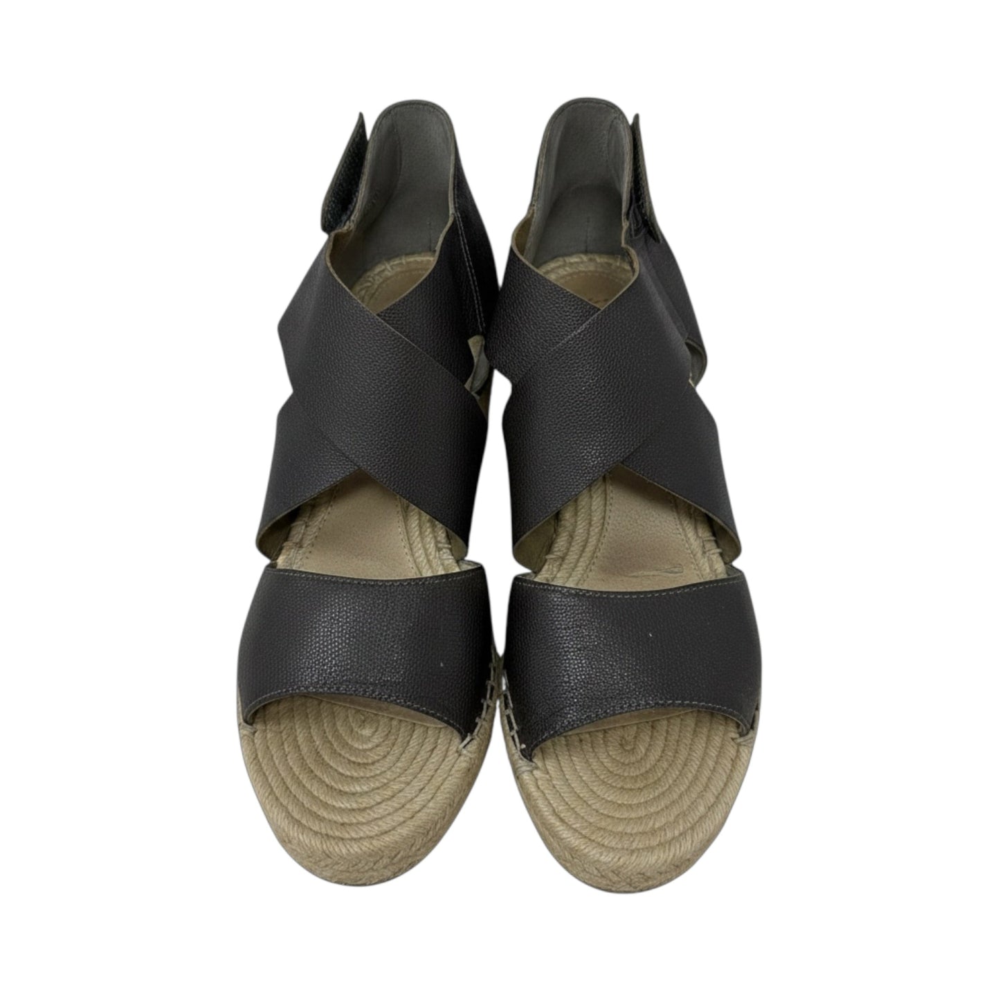 Willow Wedge Espadrille Sandals By Eileen Fisher In Brown, Size: 8.5