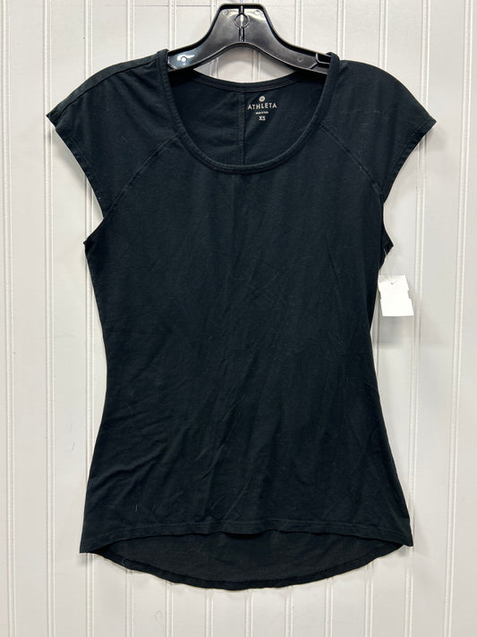 Athletic Tank Top By Athleta In Black, Size:Xs