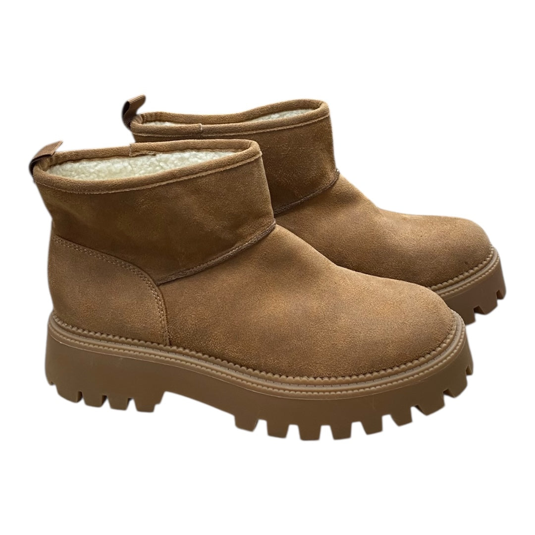 Boots Ankle Flats By Dolce Vita In Brown, Size:9