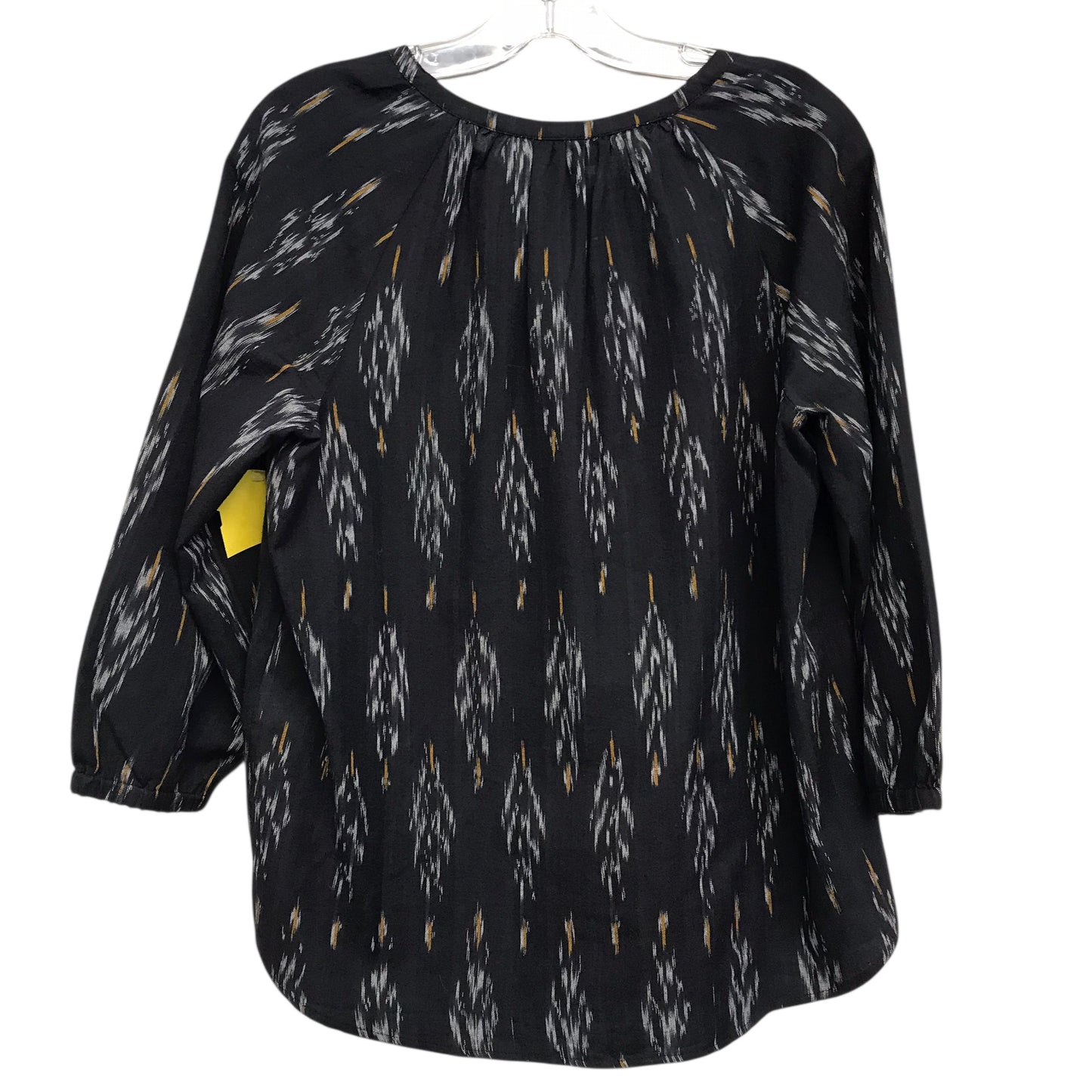 Top 3/4 Sleeve By Pure Jill In Black, Size:S