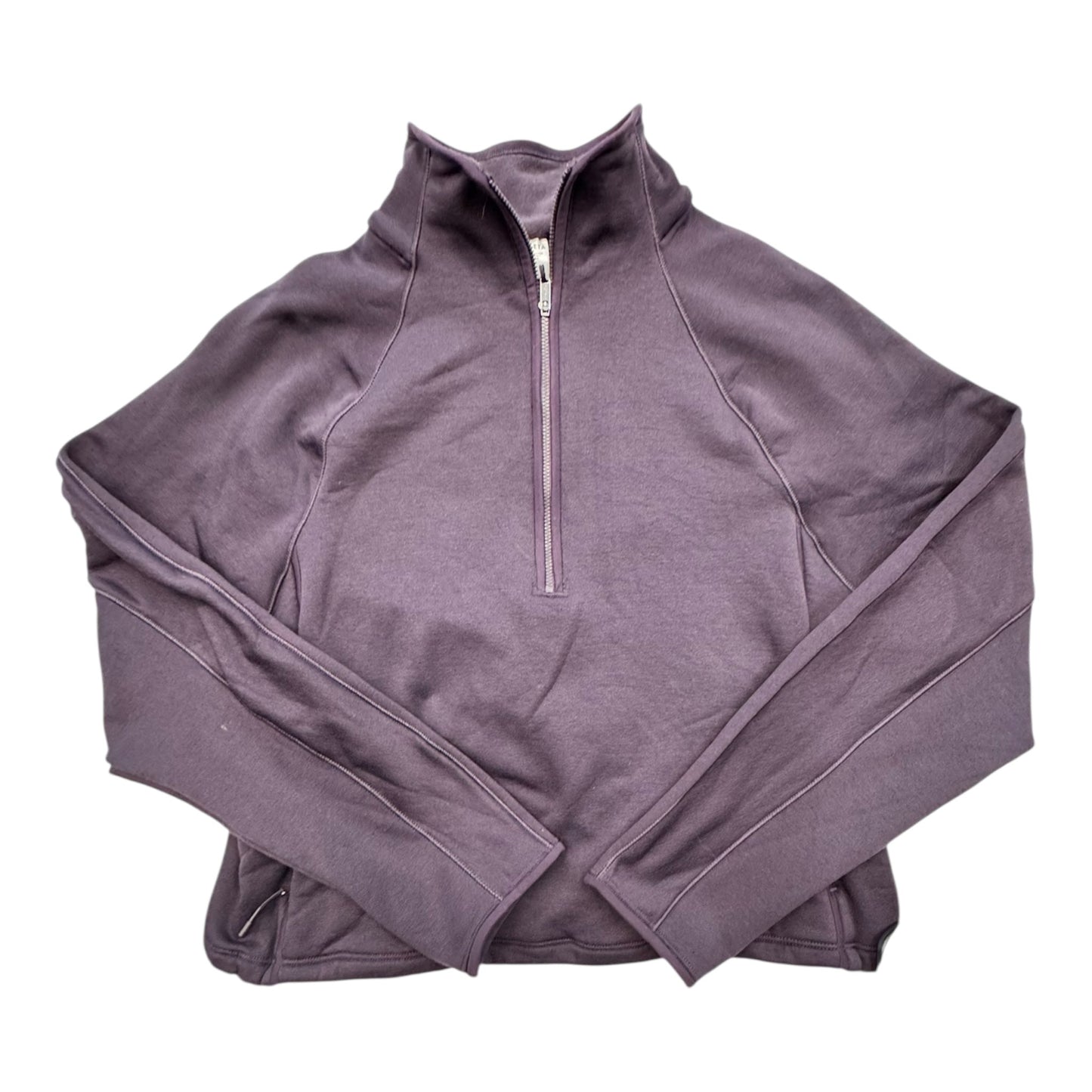 Athletic Sweatshirt Collar By Athleta In Purple, Size:M