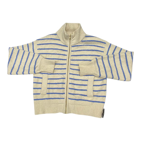 Sweater Cardigan By J. Crew In Striped Pattern, Size:S