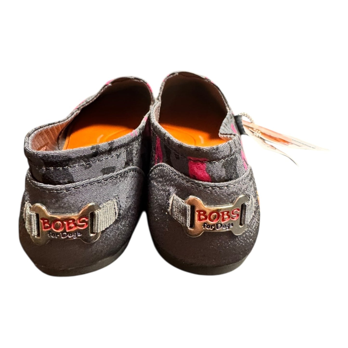 Shoes Flats By Bobs In Grey & Pink, Size:10