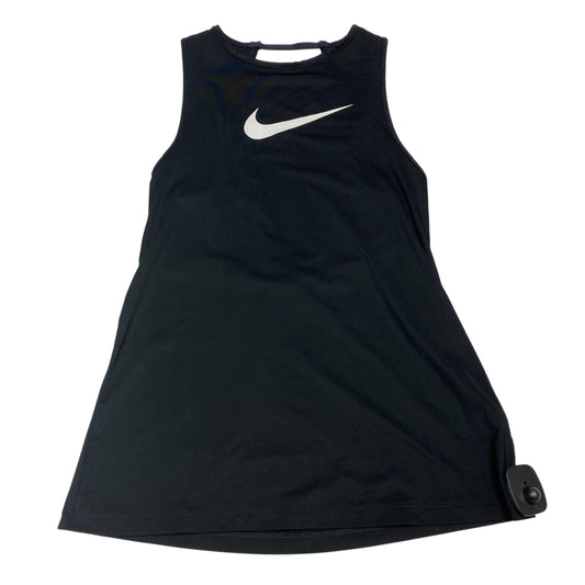 Athletic Tank Top By Nike Apparel In Black, Size:Xs