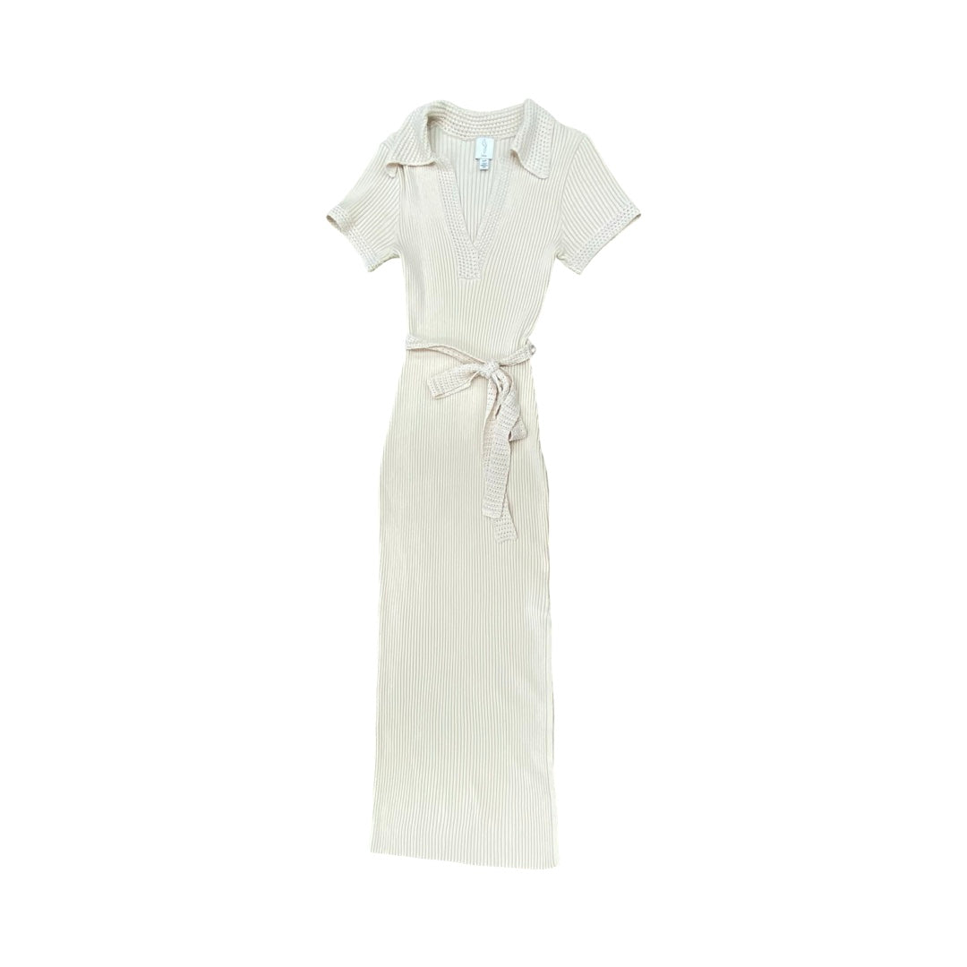 Dress Casual Maxi By Joie In Beige, Size:Sp