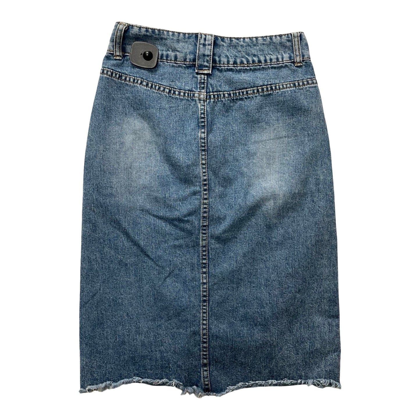 Skirt Midi By Mustard Seed In Blue Denim, Size:S