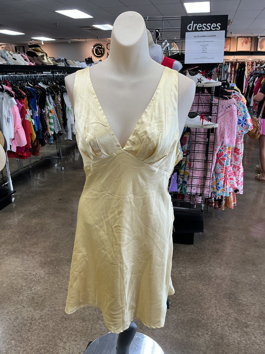 Dress Party Short By Hello Molly In Yellow, Size:8