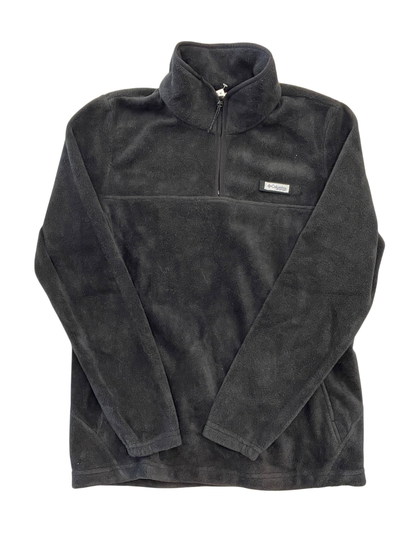Athletic Top Ls Collar By Columbia In Black, Size:S
