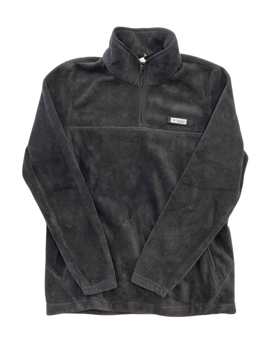 Athletic Top Ls Collar By Columbia In Black, Size:S
