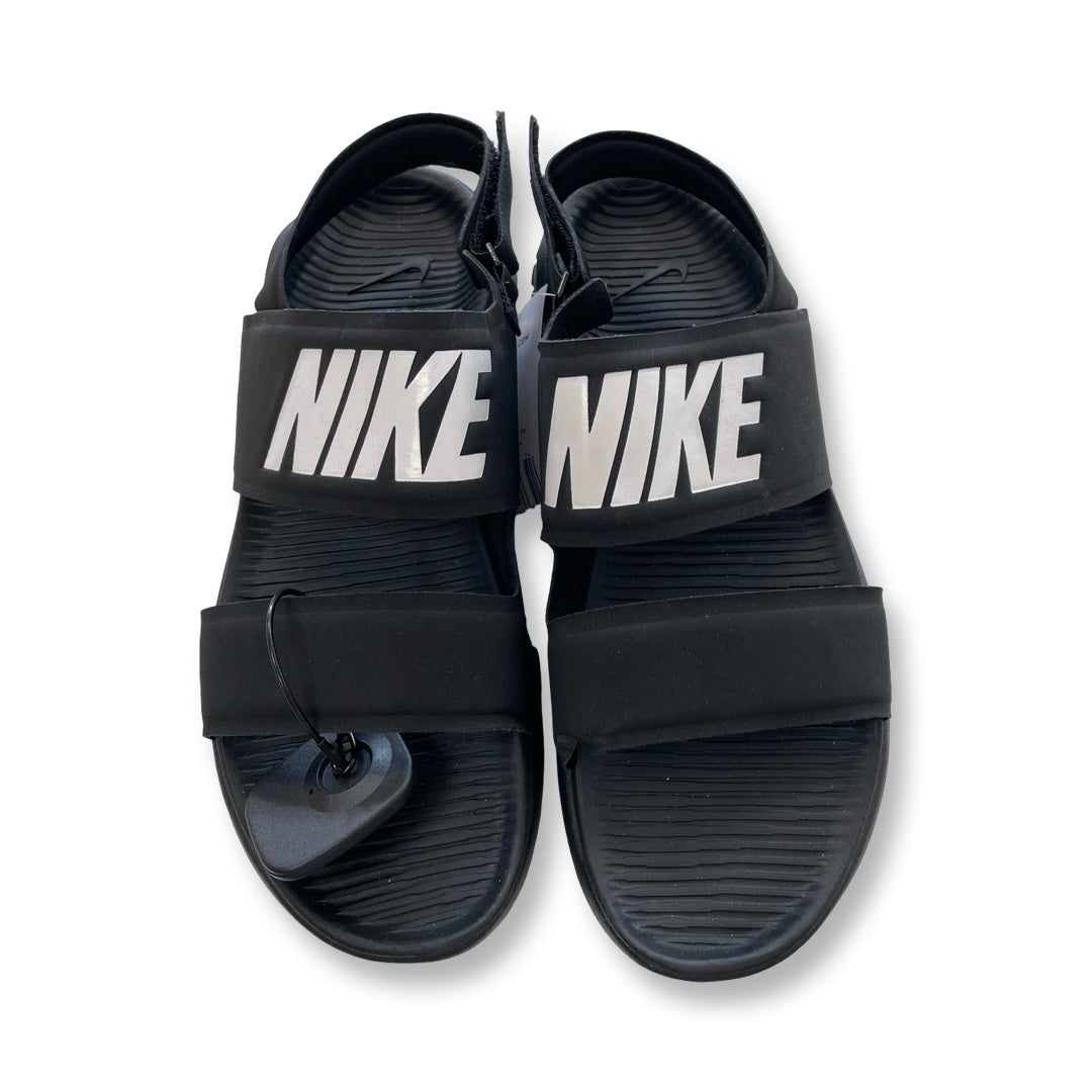 Sandals Flats By Nike In Black, Size:9