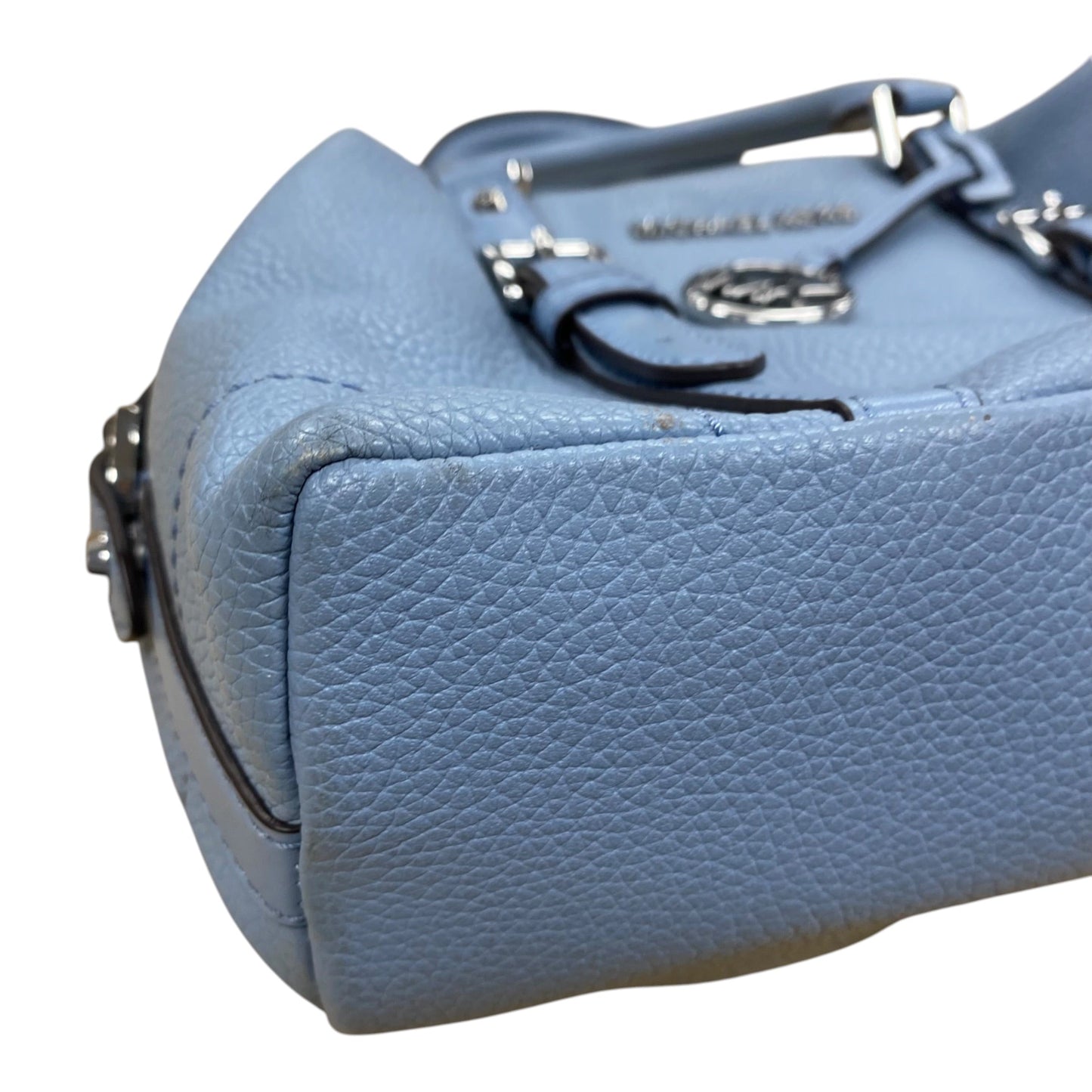 Crossbody Designer By Michael Kors In Blue, Size:Medium