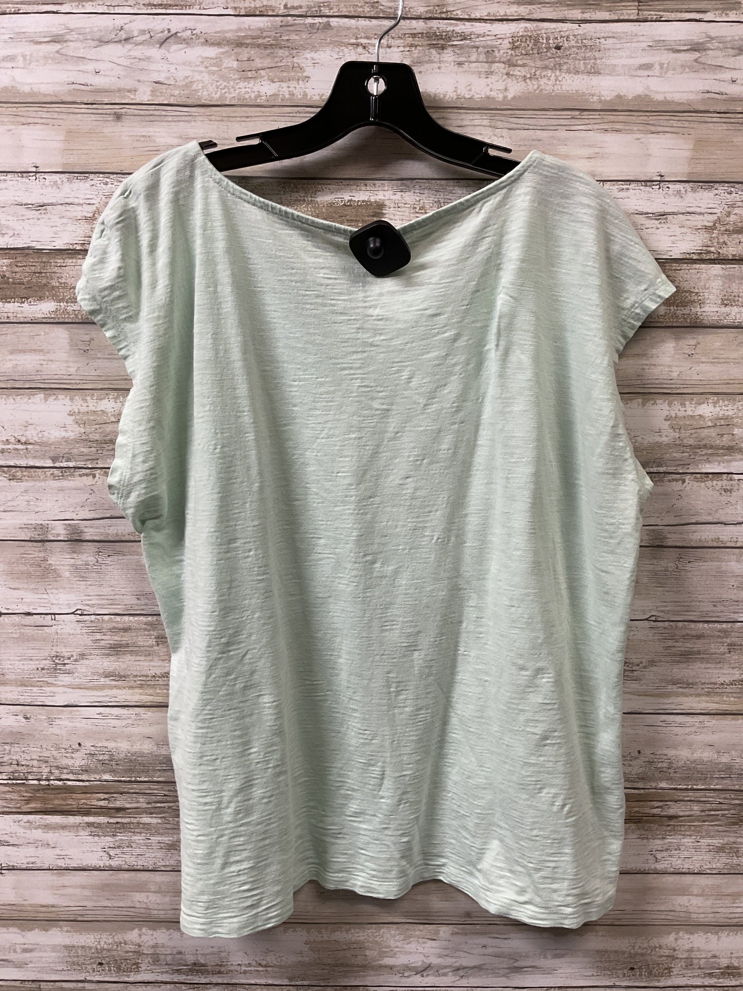 Top Ss By Talbots In Green, Size:1X