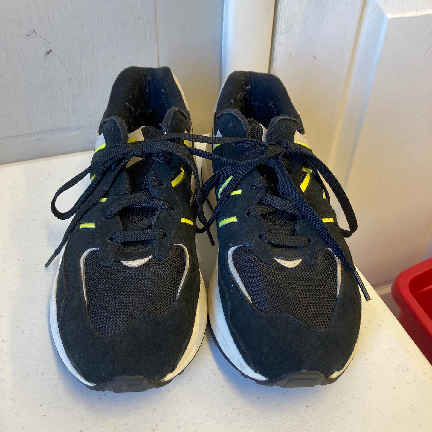 Shoes Athletic By New Balance In Black & Yellow, Size:10