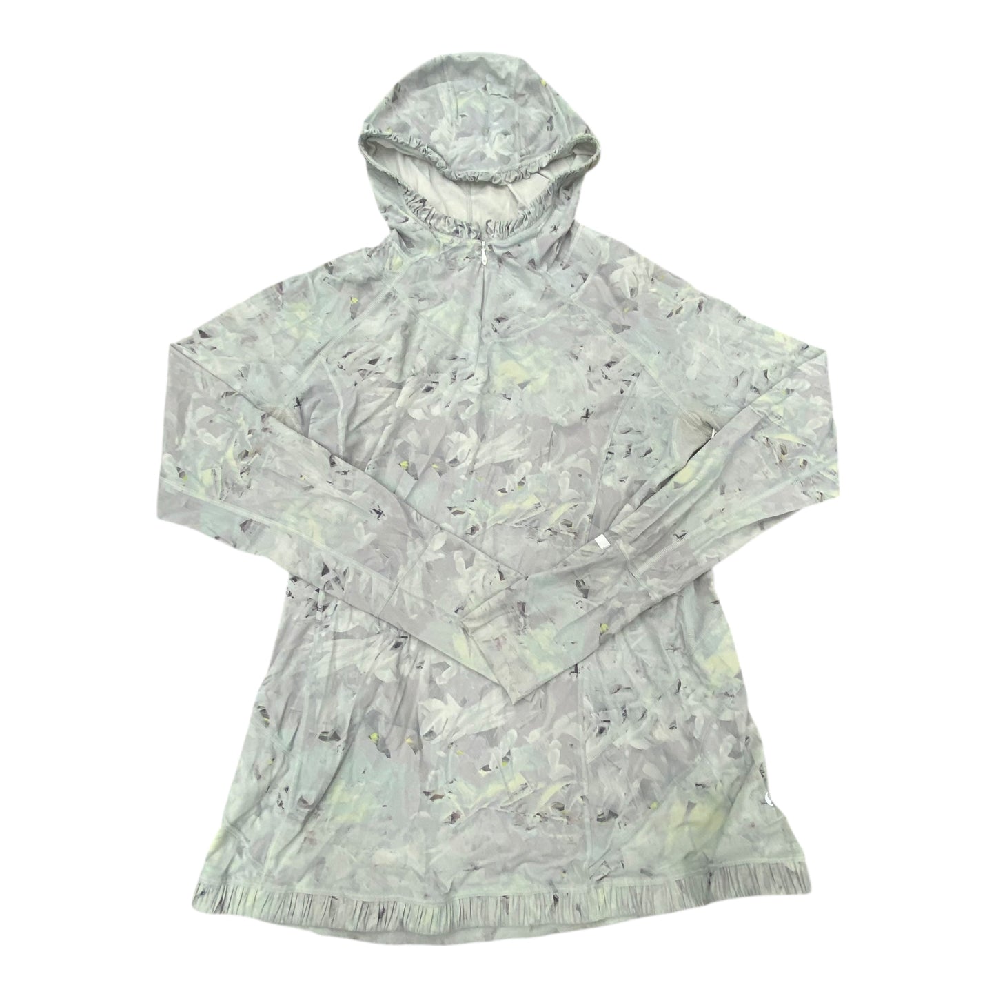 Athletic Top Ls Hoodie By Lululemon In Multi, Size:10