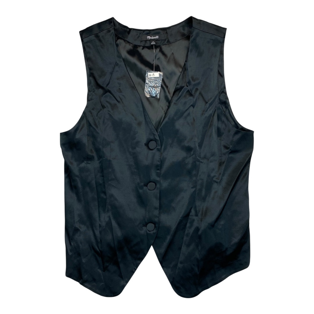 Top Sleeveless By Madewell In Black, Size:10