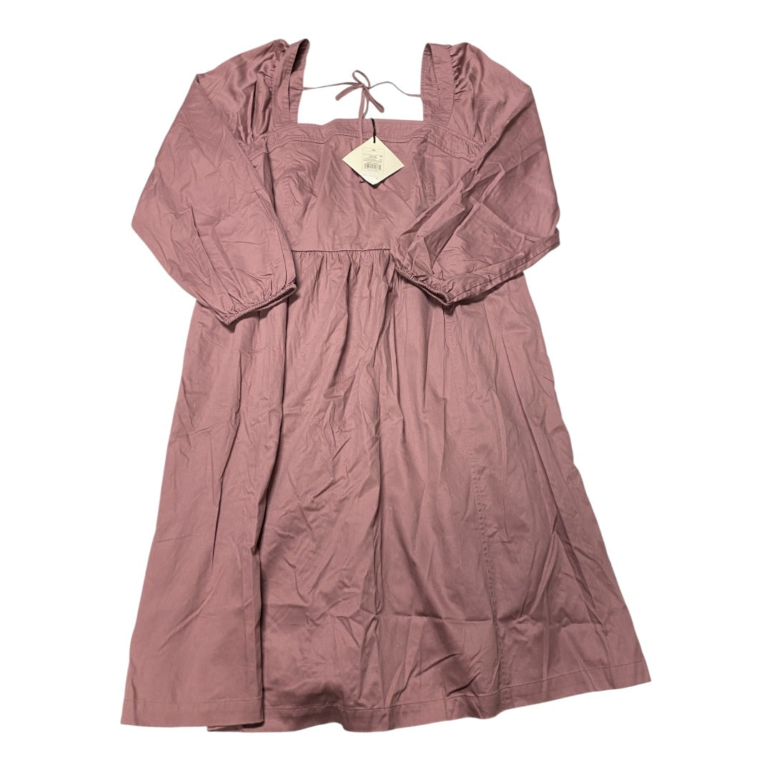 Dress Casual Short By Ava & Viv In Purple, Size:1X