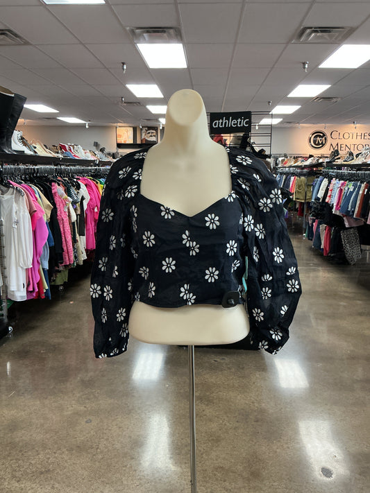 Top Ls By Cmb In Black, Size:M