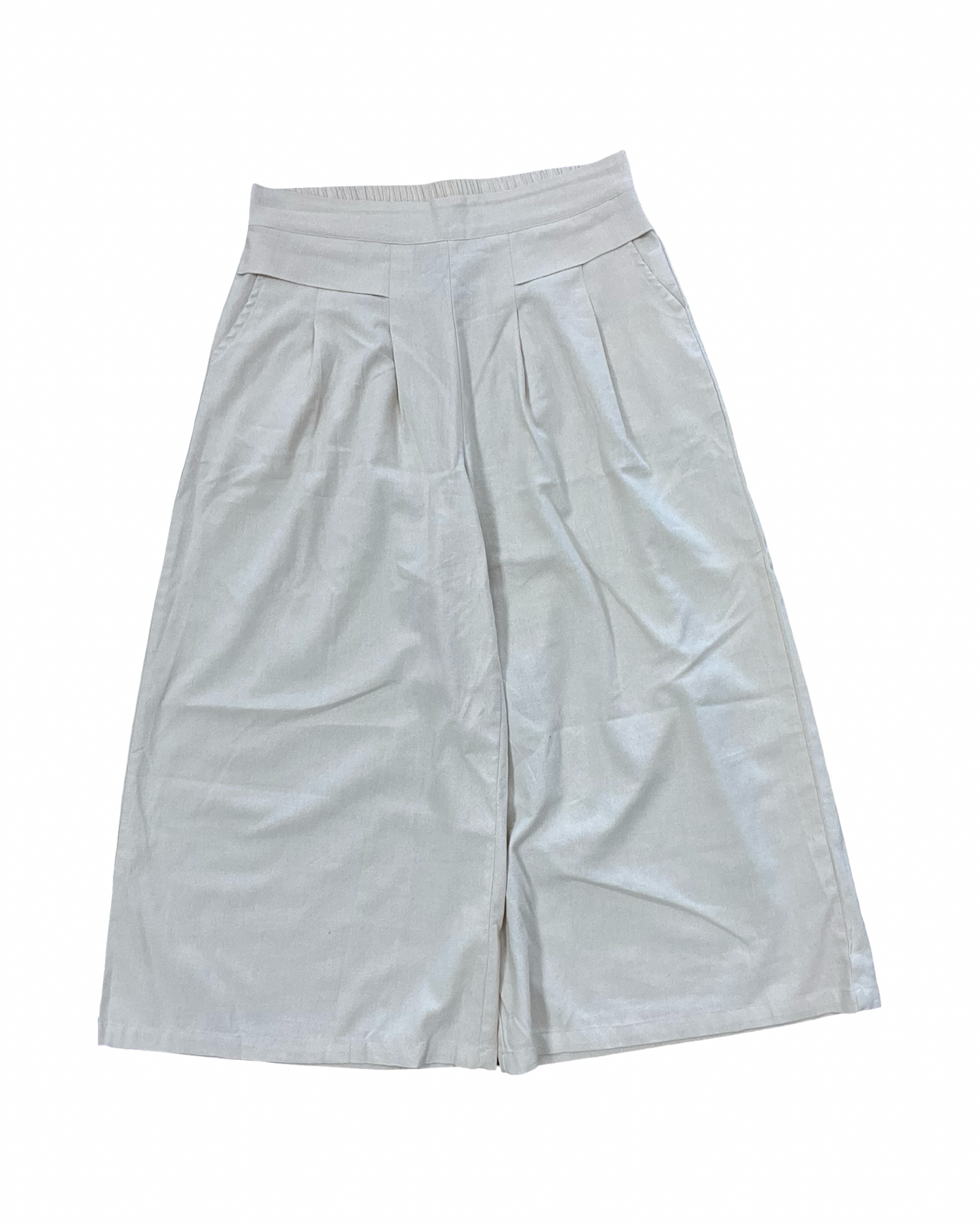 Pants Dress By Clothes Mentor In Cream, Size:L