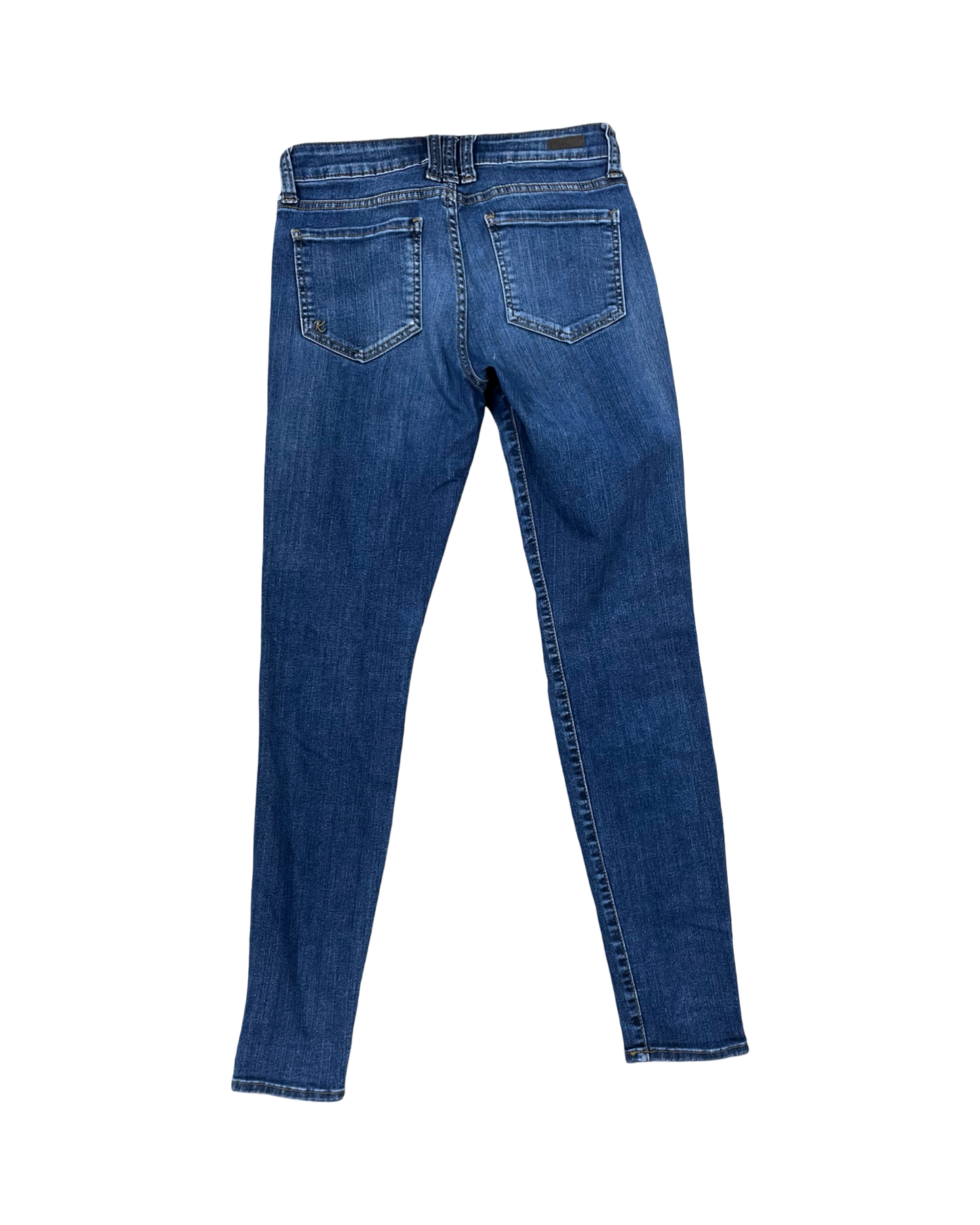 Jeans Skinny By Kut In Blue Denim, Size:4