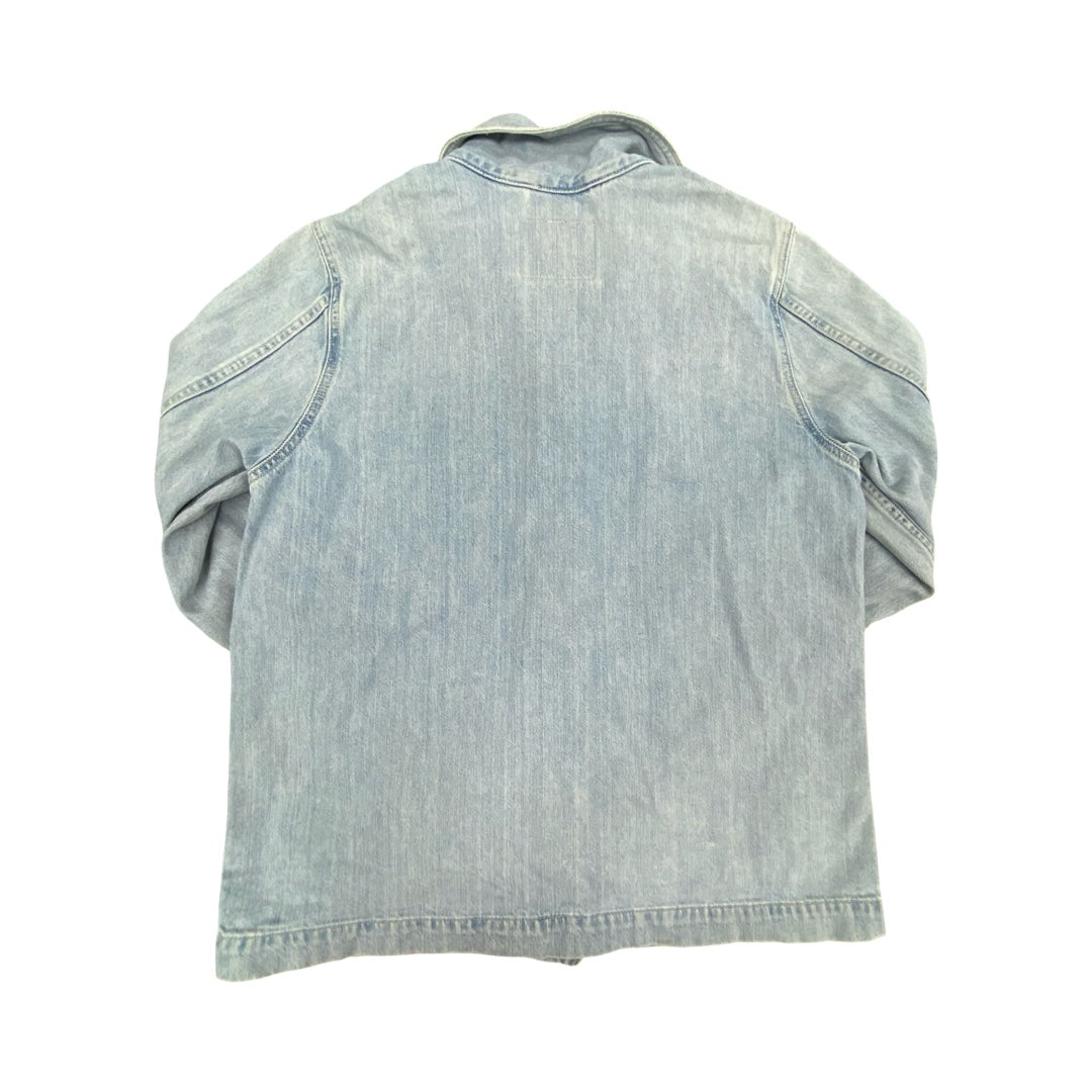 Jacket Denim By Levis In Blue, Size:L