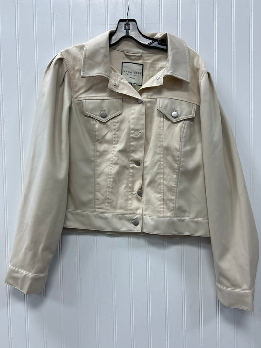 Blazer By Bagatelle In Tan, Size:L