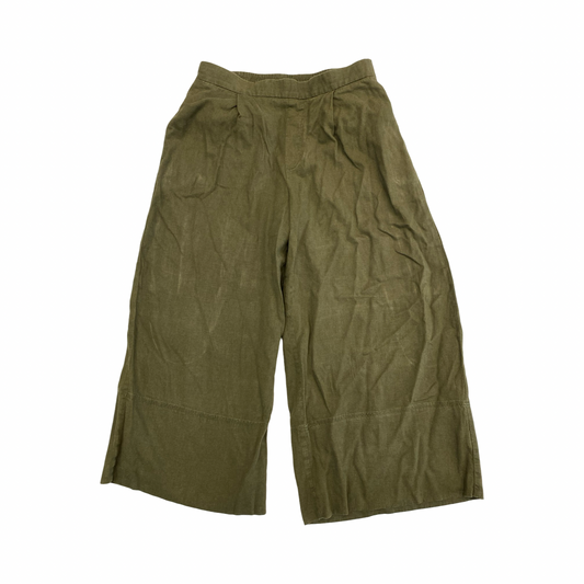 Pants Linen By Banana Republic In Green, Size:M