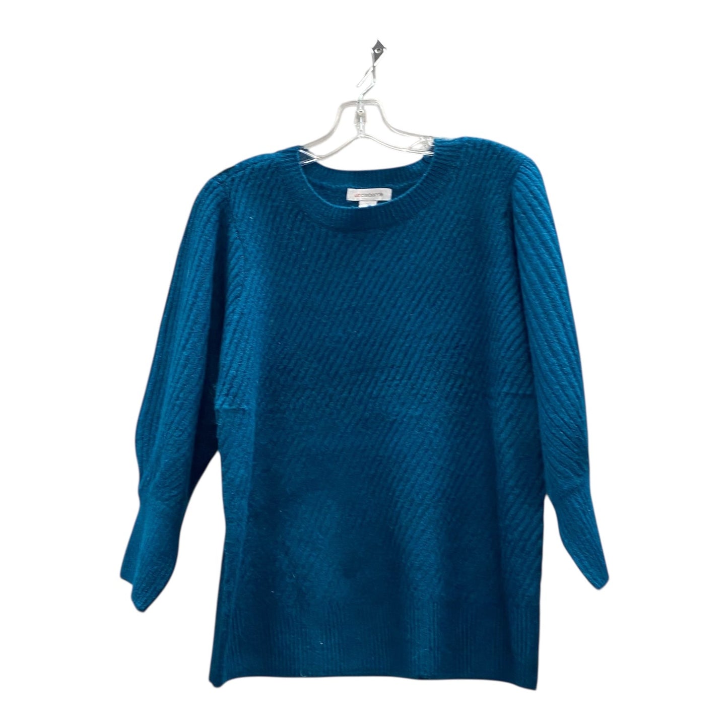 Sweater By Liz Claiborne In Blue, Size:M