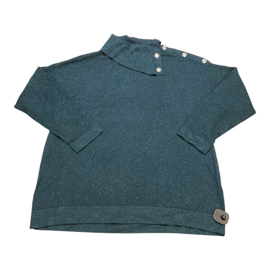 Sweater By Chicos In Green, Size:Xl