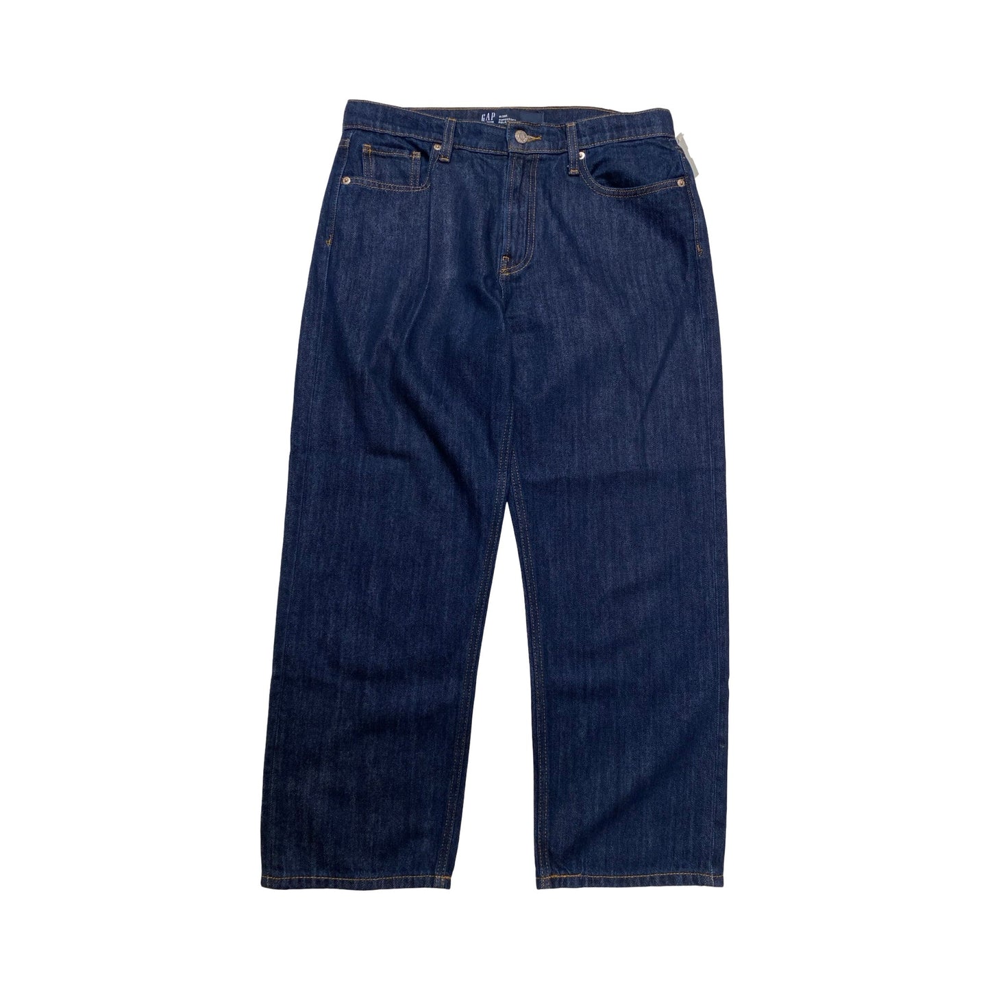 Jeans Wide Leg By Gap In Blue Denim, Size:6