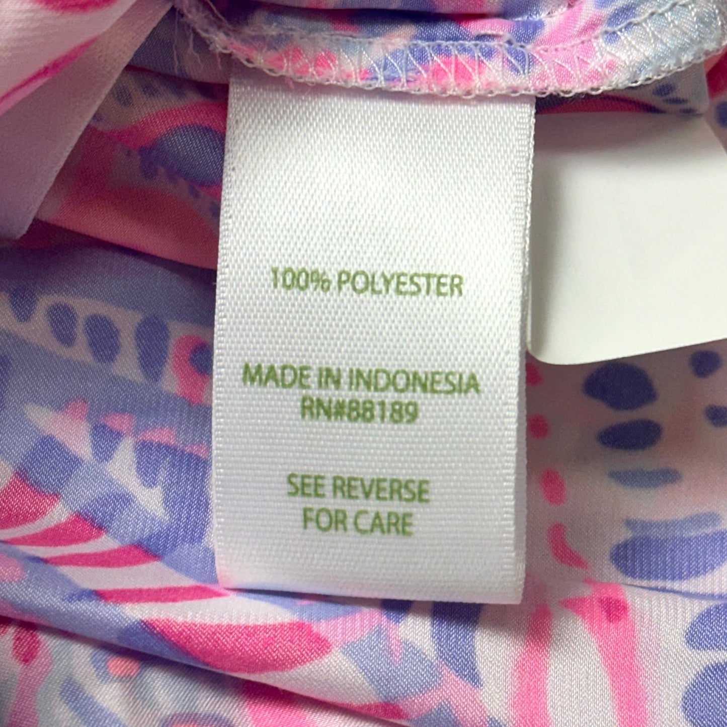 Romper Designer By Lilly Pulitzer In Pink & Purple, Size: S