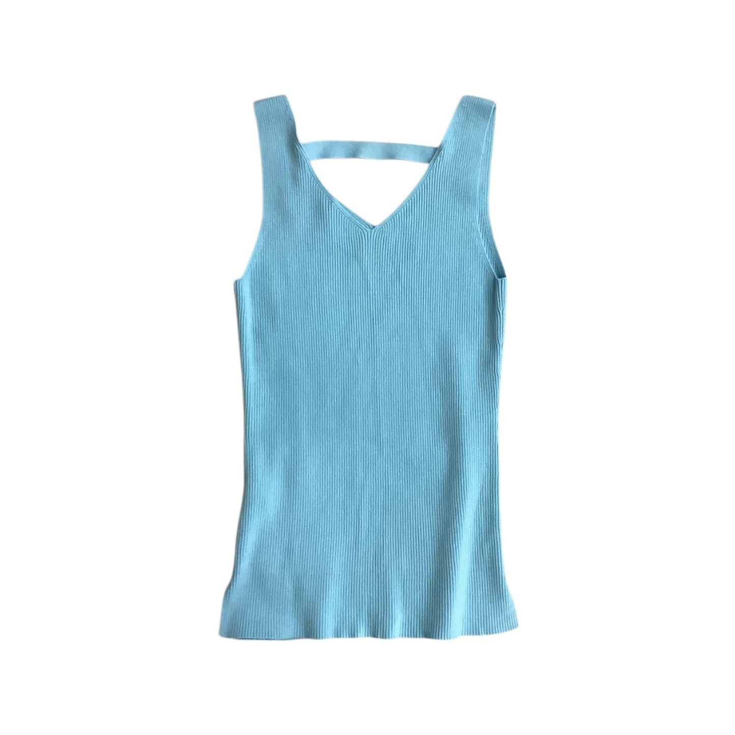 Top Sleeveless By White House Black Market In Blue, Size:M