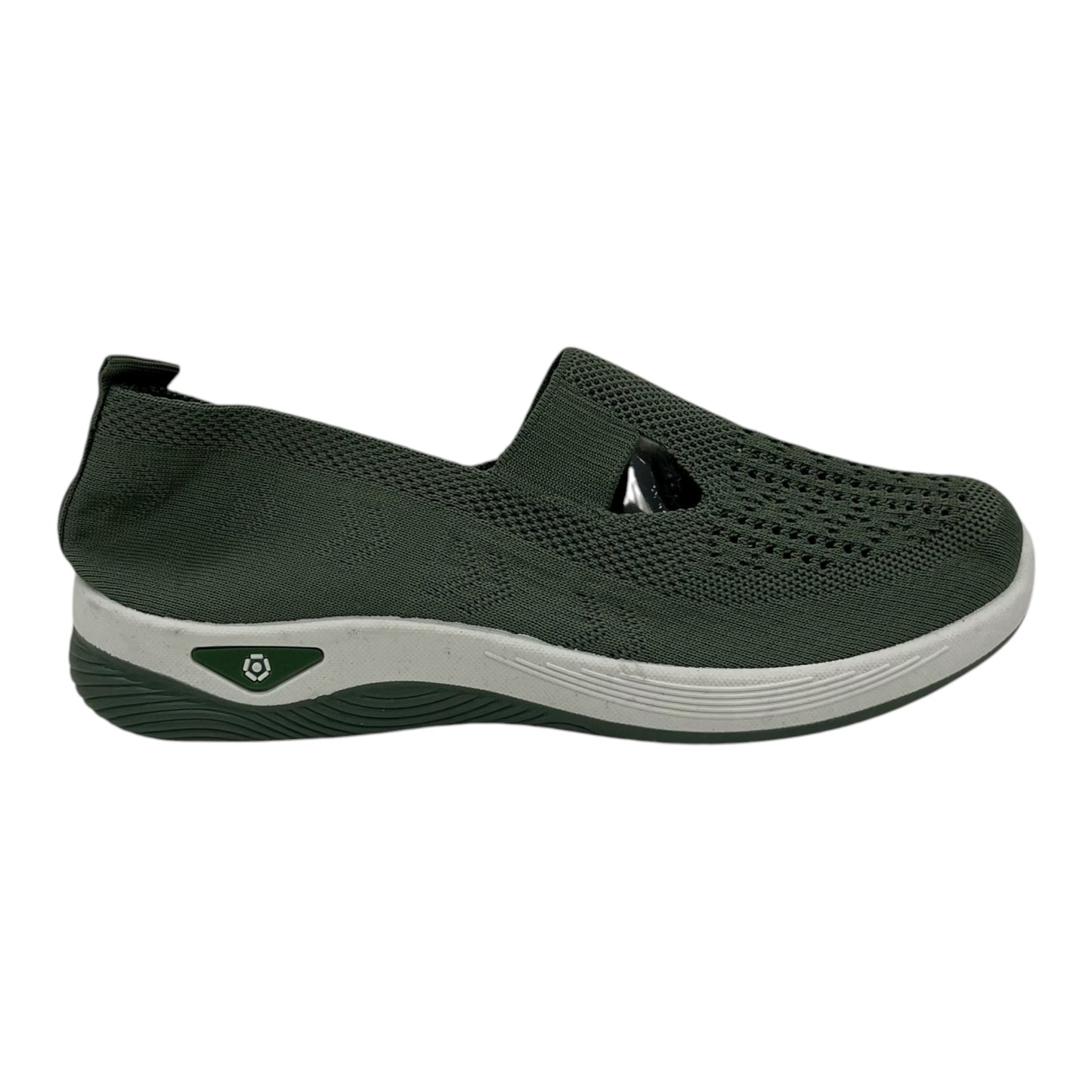 Shoes Flats By Cmf In Green, Size:9.5