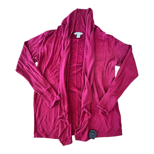 Athletic Cardigan By Athleta In Red, Size:S