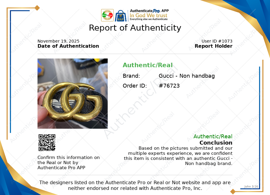 Belt Luxury Designer By Gucci In Black & Gold