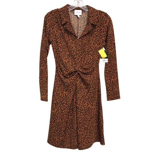 Dress Work By Nine West In Animal Print, Size:Xs