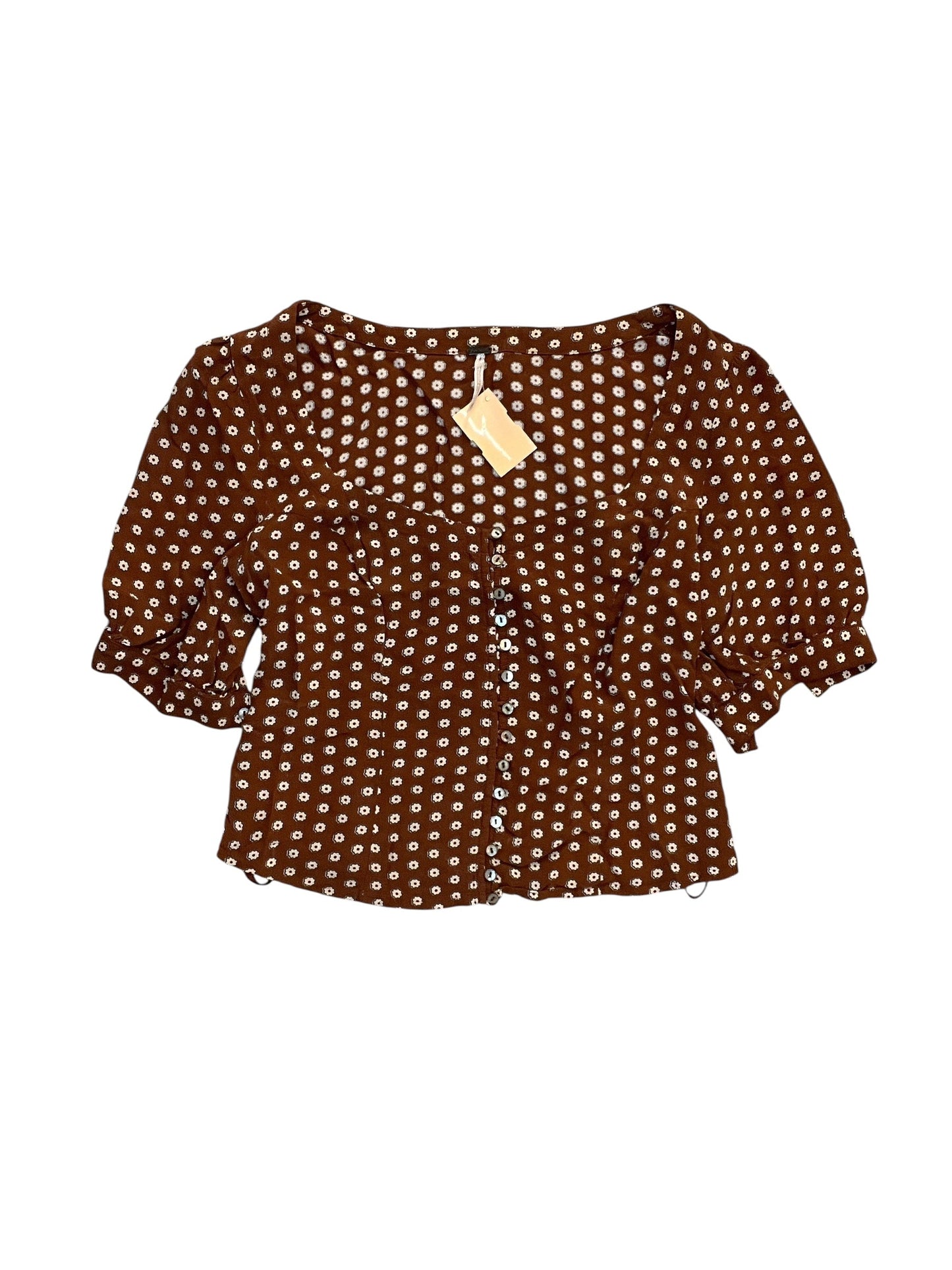 Top Ss By Free People In Brown, Size:Xs