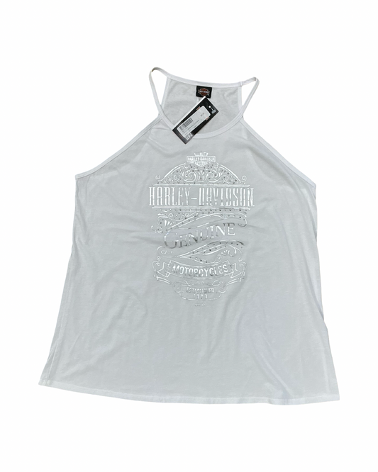 Top Ss By Harley Davidson In White, Size:Xl